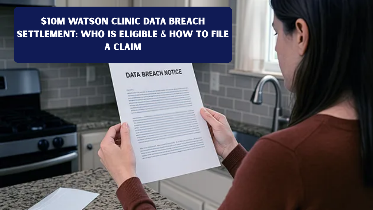$10M Watson Clinic Data Breach Settlement: Who Is Eligible & How to File a Claim