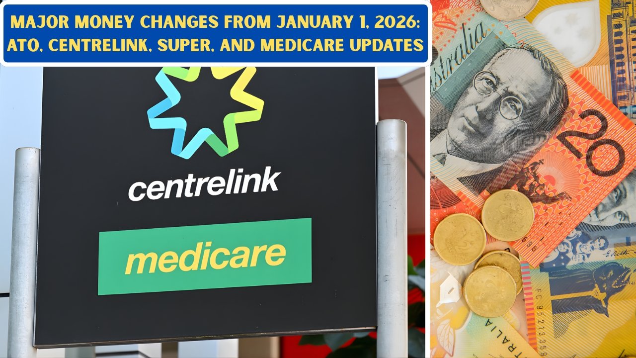 Major Money Changes from January 1, 2026: ATO, Centrelink, Super, and Medicare Updates