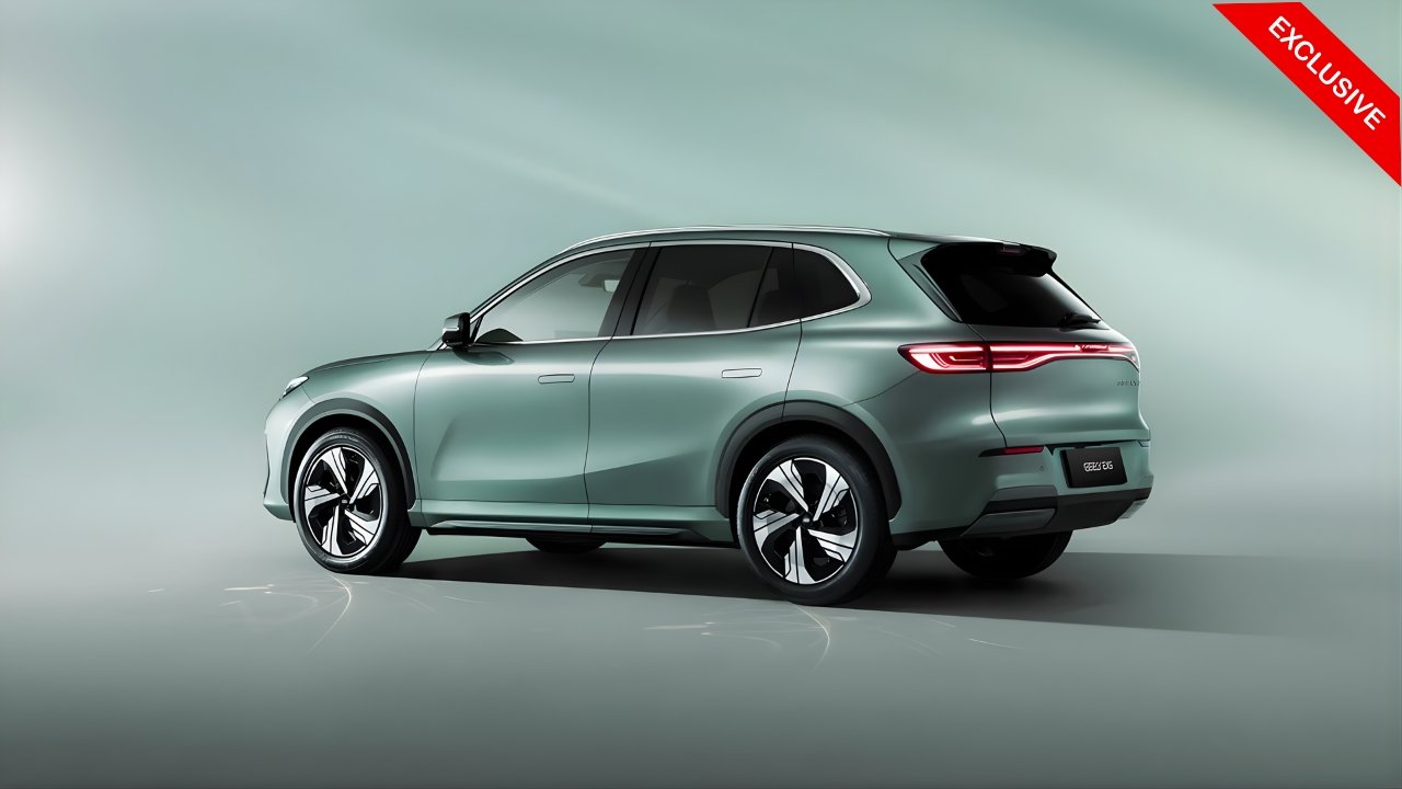 Geely Reveals In-Wheel Motor Tech That Lets EVs Drive Sideways Using 90° Wheels