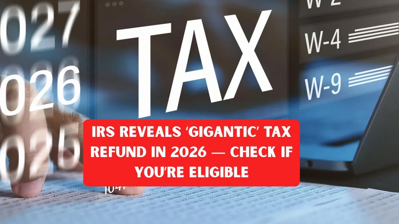 IRS Reveals ‘Gigantic’ Tax Refund in 2026 — Check If You’re Eligible