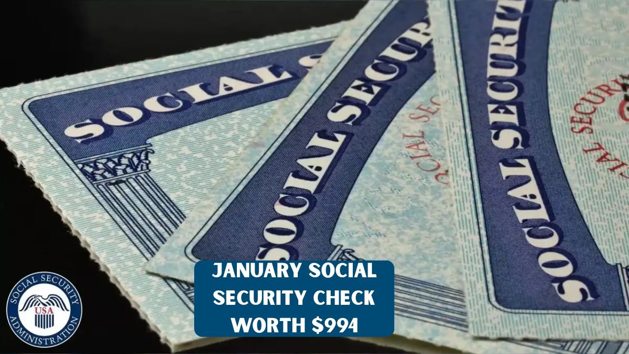 January Social Security Check Worth $994: Payment Schedule & Eligibility